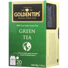 Чай индийский зеленый / Pure Green Envelope Tea, пакетики, 20 шт.
