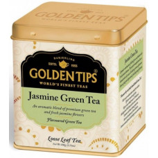 Чай индийский зеленый с жасмином / Jasmine Green Tea Tin Can цельно листовой, в банке, 100 гр