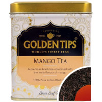 Чай индийский черный с манго / Mango Flavoured Loose Leaf Black Tea Tin Can цельно листовой, в банке, 100 гр