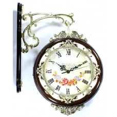 Часы настенные сувенирные Империя 9889 два циферблата