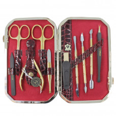 Маникюрный набор профессиональный Zinger 801-SM (10 предметов)