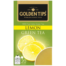 Чай индийский зеленый с лимоном / Lemon Green Envelope Tea, пакетики, 20 шт.