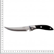 Нож кухонный Sanliu 666 изогнутый C05 с открывалкой (лезвие 130 мм)