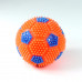 Игрушка-антистресс футбольный мяч с пищалкой и подсветкой